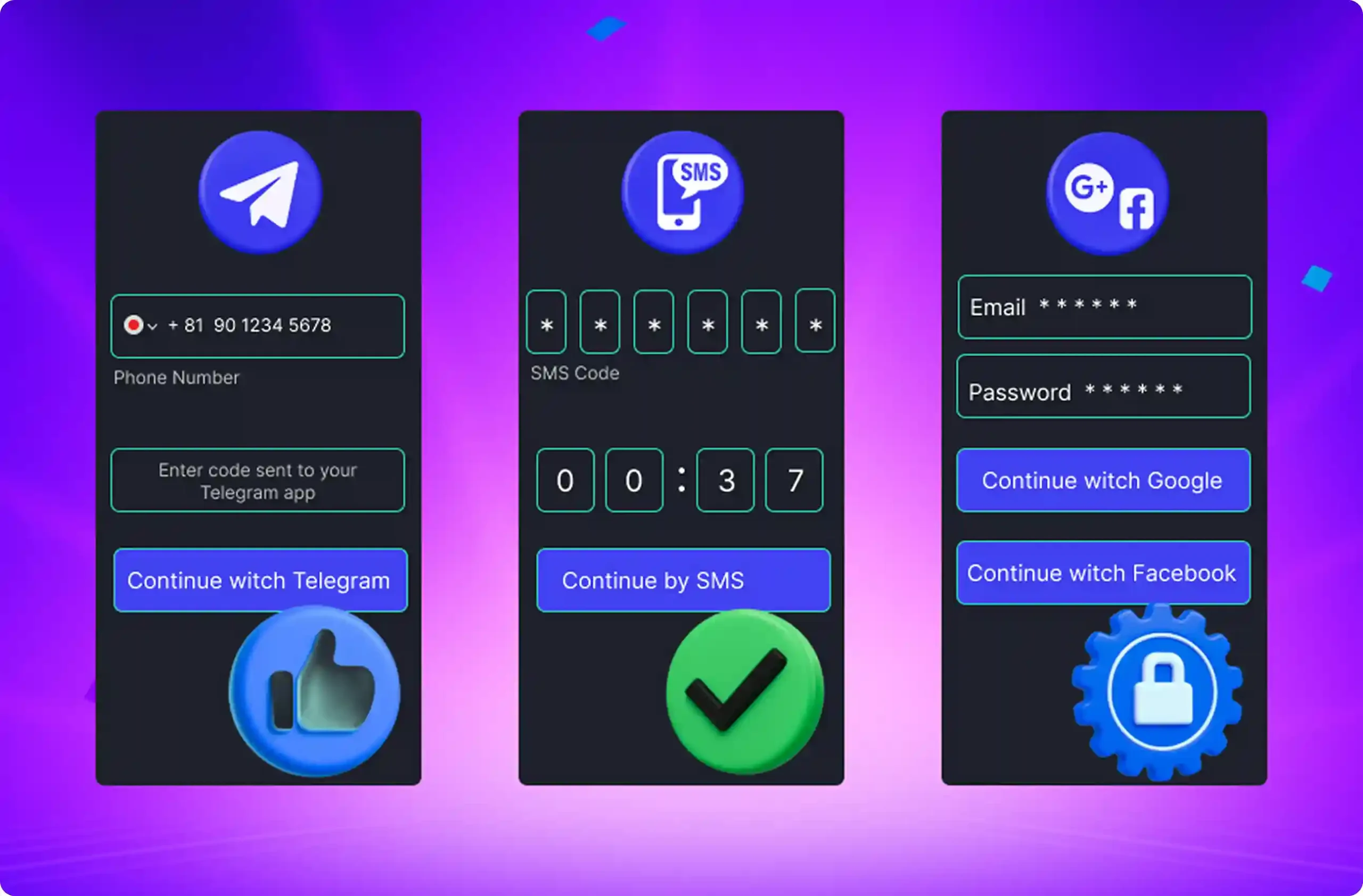 betongame Alternative Login Methods