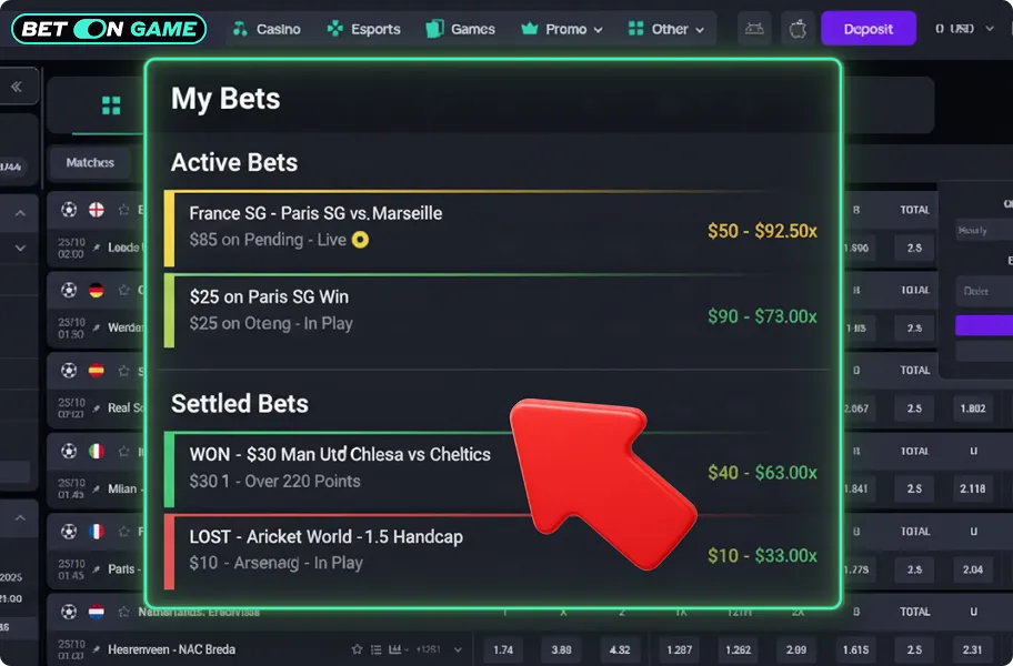 Access Complete Match Results and Statistics