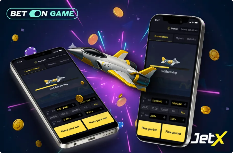 Play JetX on Mobile