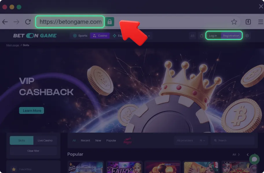 Log Into Your Account