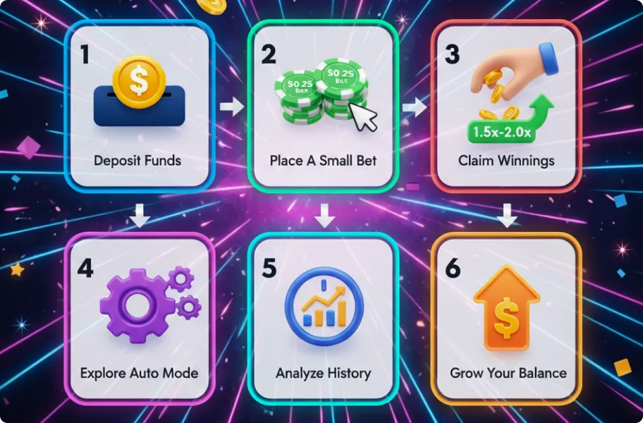 BetOnGame Crash Game Demo and Practice Mode