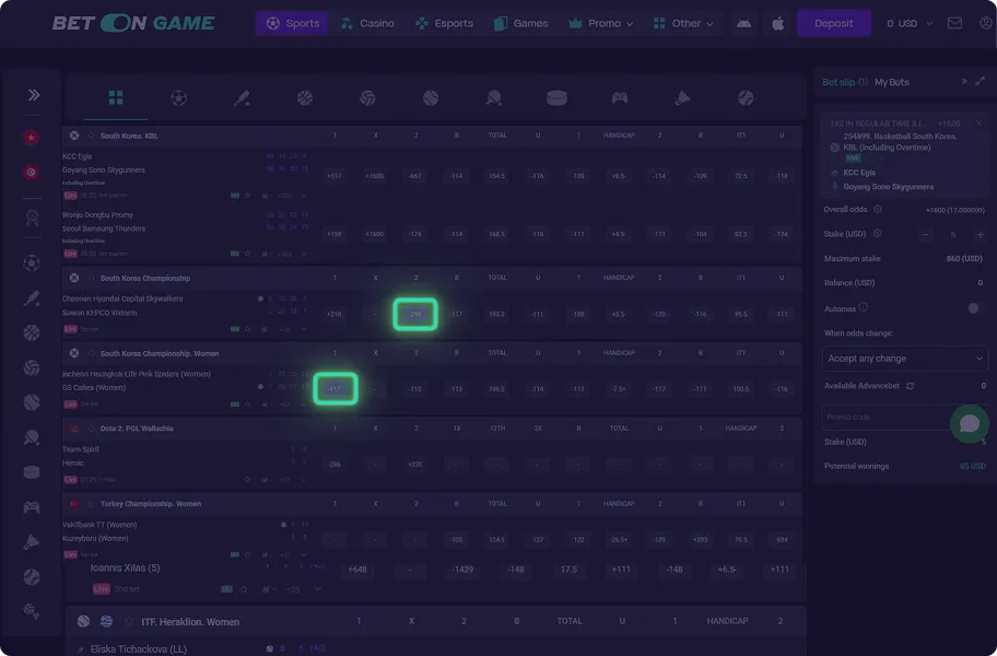 Placing Your Chain Bet Step-by-Step 2