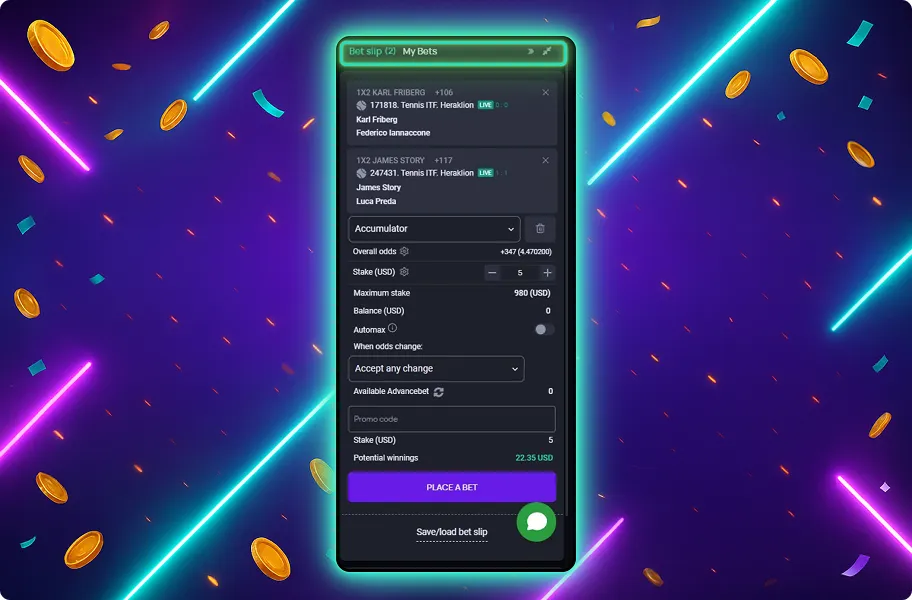 Placing Your Chain Bet Step-by-Step 4