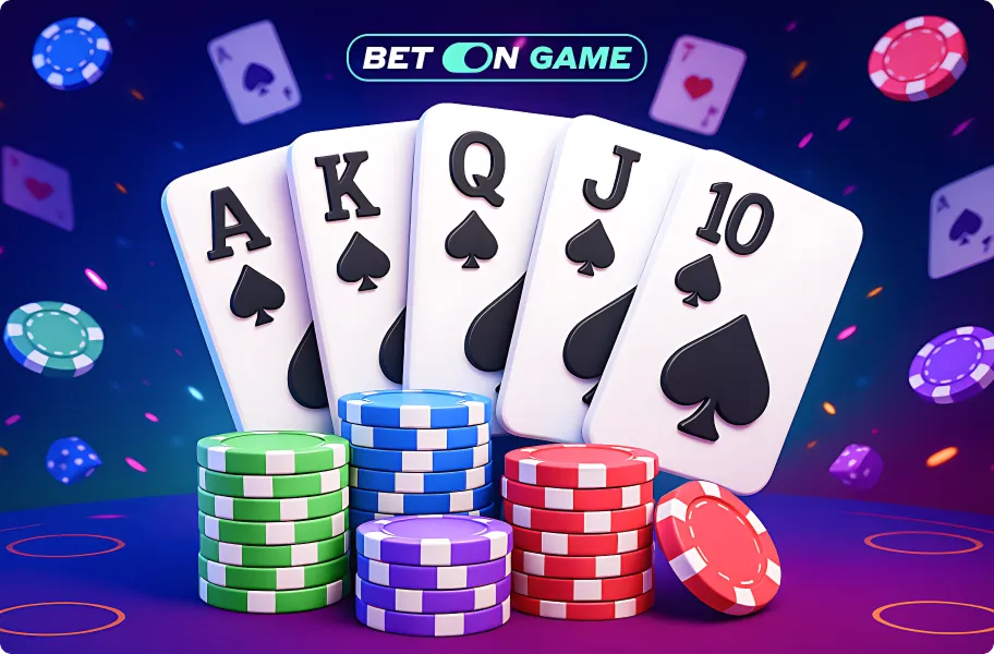 Poker Hand Rankings at BetOnGame